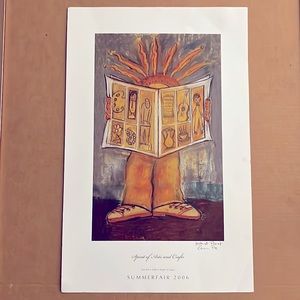 “Spirit of Arts and Crafts” •Ewa Pol •2006• Artist Proof Print •Pastel on Paper•